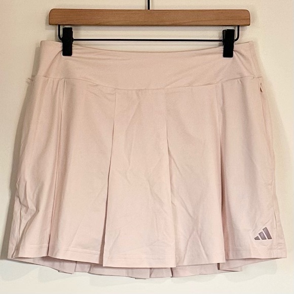 NWT Adidas Dusty Pink Ultimate365 Tour Pleated Skort - Medium - Picture 2 of 16